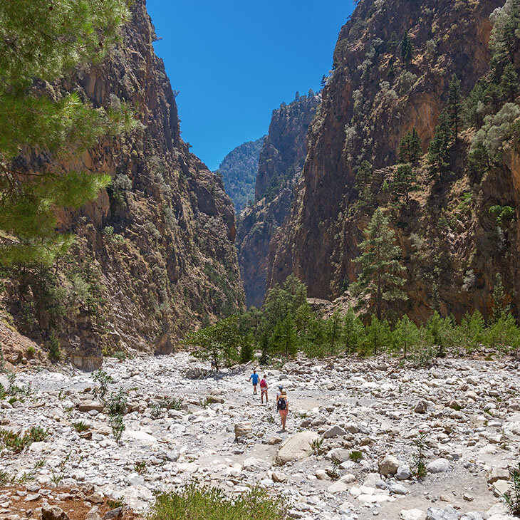 Epoustouflantes gorges de Samaria,