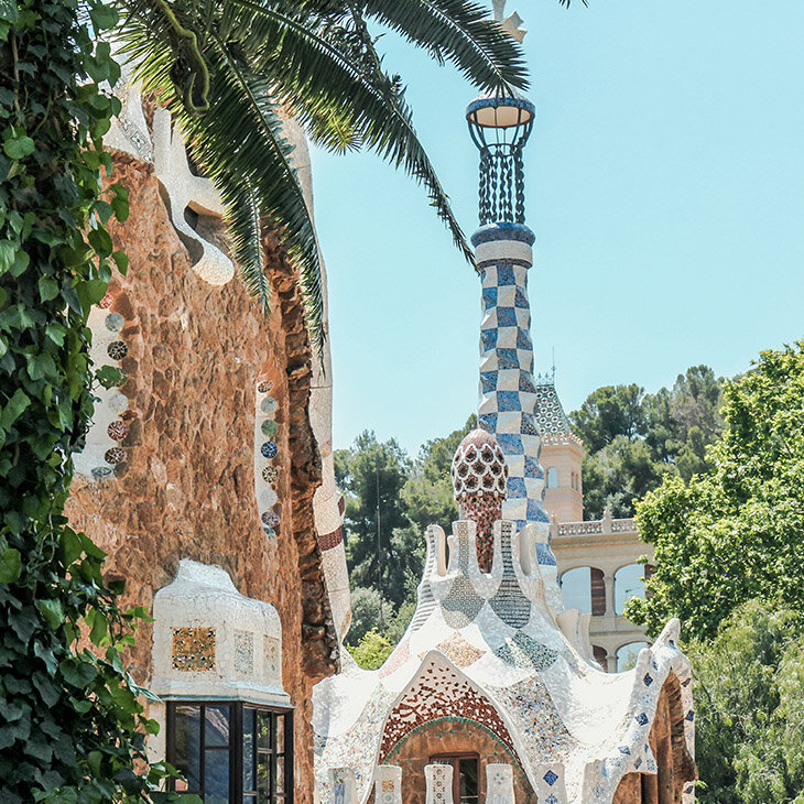 Dans la vision de l'artiste Gaudi