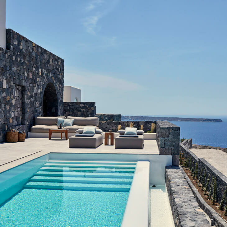 Balcon sur la mer Egée