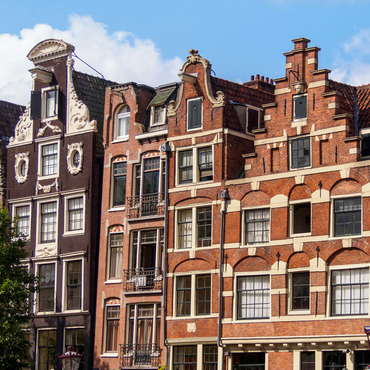 Le Jordaan, un paysage de carte postale