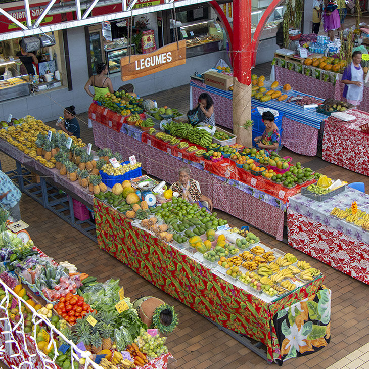 Papeete, capitale Polynésienne