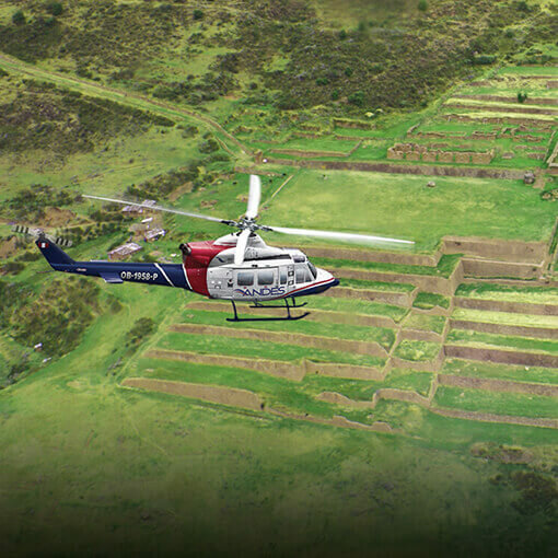 Survoler la Vallée Sacrée en Hélicoptère